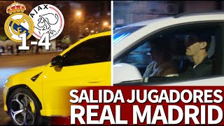 Real Madrid 14 Ajax  Así fueron despedidos los jugadores a su salida del Bernabéu  Diario AS [upl. by Ezmeralda253]