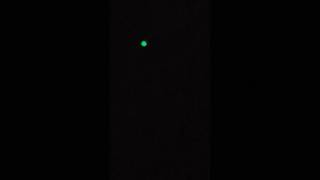 Green light flashing in sky before seeing this 👽 ufo auroraborealis endtimes [upl. by Revlis998]