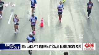 BTN Jakarta International Marathon 2024  Right Angle [upl. by Jada]