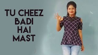 Tu Cheez Badi Hai Mast Dance  Udit Narayan Neha Kakkar Machine  Swetha Naidu  Pranavi  Pavani [upl. by Htebasil267]