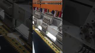 Embroidery Machine Clasic 12 Head Brand YAMATA shorts embroiderymachine yamata [upl. by Nilahs987]