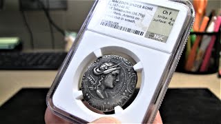 AR Tetradrachm  First Meris  167148 BC Macedon Under Rome [upl. by Melina]