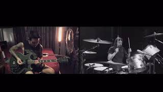 Jamming to Dave Grohl’s PLAY drum track [upl. by Aseeral]