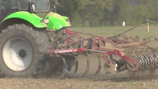 Bodenbearbeitung 2014 mit Deutz Fahr Agrotron X 710 oder 720 [upl. by Macleod787]