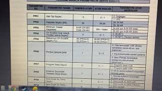 Demirdöküm neva kombi oda termostatı parametresi aktif etme PP06 Parametresi [upl. by Am]