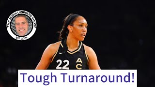 Aja Wilson Says WNBA Players Have Most Strenuous Careers [upl. by Aurelea]