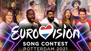 Eurovision 2021  Normies react to performances [upl. by Nagel]