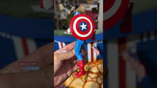 Mafex 217 CAPTAIN AMERICA Marvel QUICK LOOK Superhero Toy Figure Review [upl. by Thetis]