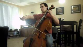 Largo from New World Symphony  Easy Solos for Beginning Cello [upl. by Annodas]