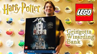 Nieuwe LEGO Exclusive 76417 Harry Potter Gringotts Wizarding Bank [upl. by Dare]