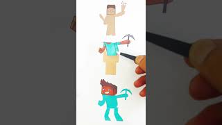 Minecraft animation movie Steve meme puzzle game viral ytshorts [upl. by Obediah]