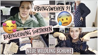 ÜBUNGSWEHEN l MEIN BABYBAUCH l BABYSACHEN SORTIEREN l Unseren NEUEN WILDLINGE l HelloCathi [upl. by Adnilim]