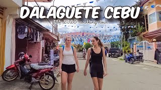 🔥HD CEBU 🇵🇭 ▶︎ DALAGUETE  Philippines  FEB2023 Walking Tour [upl. by Garlaand]