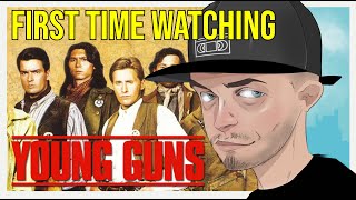 Young Guns 1988 REACTION FIRST TIME WATCHING [upl. by Ellon421]