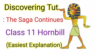 Discovering Tut  the Saga Continues in Hindi  Class 11 English Hornbill  Animated Video😎 [upl. by Airetnohs]