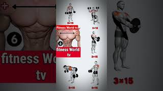 Sholder workout l fitness World tv shoulder sholderworkout bodybuilder fitness workout gym [upl. by Leventhal]