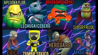 versión definitiva de los personajes muchos cambios  Plants vs Zombies Battle For Neighborville [upl. by Nihsfa]