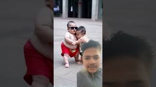 Do bhaiyon ki ladai brother baby babyshorts [upl. by Llenart126]