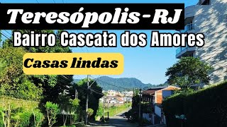 TeresópolisRJ BAIRRO CASCATA DOS AMORES [upl. by Ecniv]