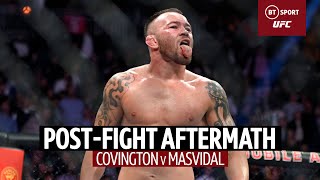 PostFight Aftermath As Colby Covington Dominates Bitter Rival Jorge Masvidal  UFC 272 [upl. by Erotavlas]