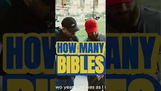 How many BIBLES are there islam is the truth muslim religion jesus bible dawah christ [upl. by Avictor]