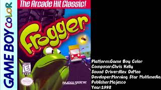 Frogger Game Boy Color Soundtrack [upl. by Etienne]