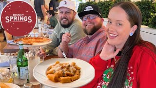 Disney Springs Christmas Tree Stroll amp NEW Summer House Dining Experience [upl. by Etheline431]