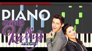 kallys Mashup Still Piano Cover Midi tutorial Sheet app Karaoke [upl. by Callas645]