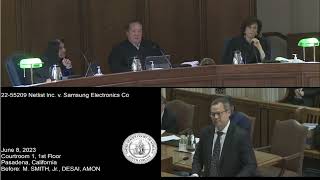 NLST vs Samsung Appellate Judge Realizing He Has Been Lied to by Samsung [upl. by Andersen758]