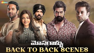 MOSAGALLU Movie Back To Back Scenes  Manchu Vishnu  Kajal Aggarwal  Suniel Shetty  Navdeep [upl. by Yesiad]