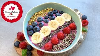 BeerenSmoothieBowl 🥣  Breakfast Bowl  Thermomix® TM5TM6 [upl. by Ymmas]