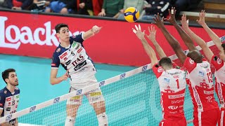 💥🏐 HIGHLIGHTS  Itas TrentinoGas Sales Bluenergy Piacenza 13 14° turno di SuperLega [upl. by Herzig]