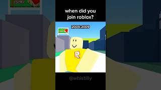 What Year Did You Join Roblox  Roblox Animation Meme roblox robloxmemes robloxanimation [upl. by Svetlana147]