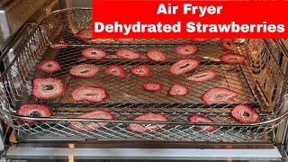 Dehydrated Strawberries Power Air Fryer [upl. by Jandel]