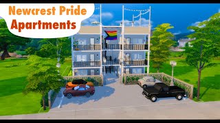 Newcrest Pride Apartments Sims 4 No Talking [upl. by Namijneb]