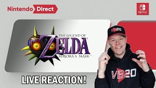 Nintendo Direct 412019  LIVE REACTION [upl. by Otrebile]