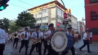 Schützenfest in Neuss  Die Jäger  29August 2016 [upl. by Akieluz]