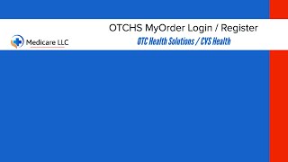 wwwcvscomotchsmyorder  OTCHS Login  Register [upl. by Anelleh]