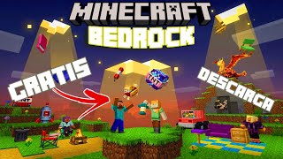 ✅COMO JUGAR MINECRAFT BEDROCK🍅 GRATIS SIN VIRUS👈 EN 2024 PC SEGURO Y OPTIMIZADO⏪ [upl. by Kcirtap293]