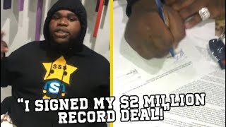 Fatboy SSE Signs A 2 Million Dollar Record Deal [upl. by Gerda925]