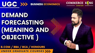 15 Demand forecasting  ugc  bcom  bba  ba  bca  honours [upl. by Eerual]