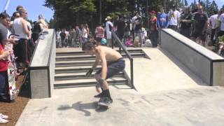 Port Orchard Skate Park Opening [upl. by Yznyl634]