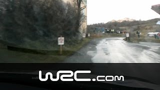 Onboard Mads Ostberg SS09 Rallye Monte Carlo 2014 [upl. by Llenrad]