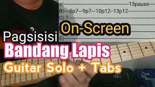 Pagsisisi  Bandang Lapis Guitar Tutorial Songs  Guitar Chords [upl. by Lowney]