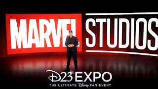 BREAKING DISNEY D23 OFFICIAL ANNOUNCEMENT Marvel Studios Presentation and Slate Panel 2024 [upl. by Enelkcaj]