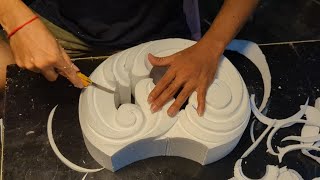 Most Satisfying styrofoam Carving [upl. by Shaya]