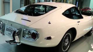 1968 Toyota 2000GT Model MF10  Toyota Automobile Museum [upl. by Cudlip]