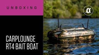 CARPologyTV  Carplounge RT4 Bait Boat [upl. by Inilam]