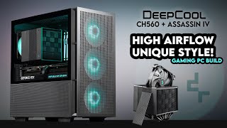 The Deepcool CH560 amp Assassin IV SLAYS  High Airflow Gaming PC Build  Strix RTX 4080 i7 13700K [upl. by Anay801]