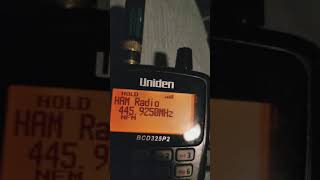 Uniden 325p2 with dmr upgrade decoding dmr simplex [upl. by Jenica]